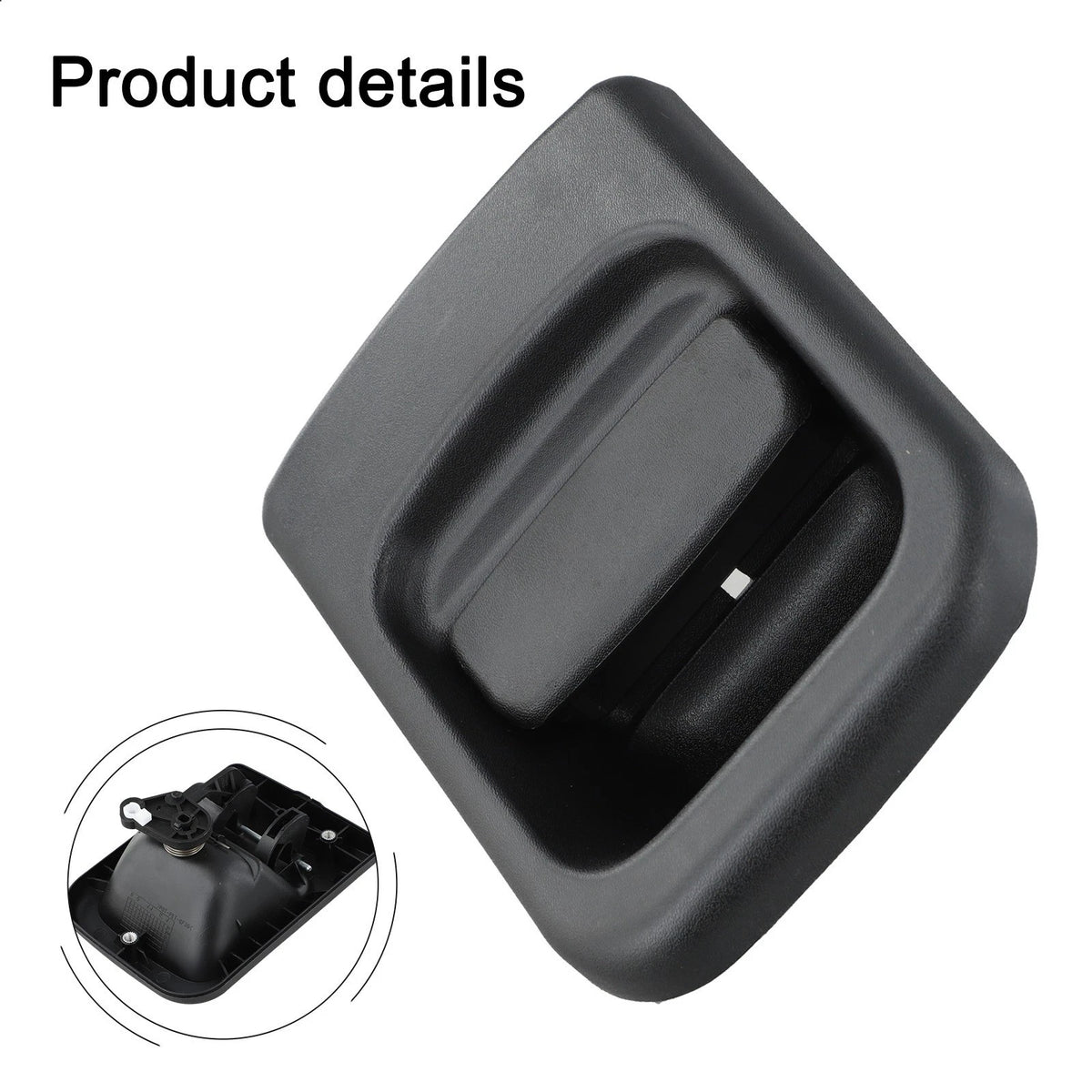Black Rear Tailgate Handles for Renault Vehicles (2010–2023)