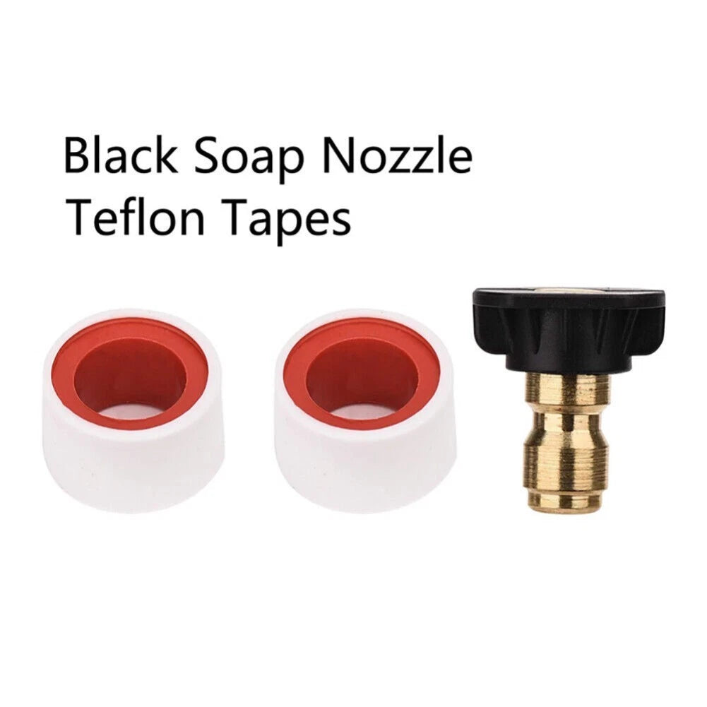 Adjustable Pressure Washer Soap Nozzle Snap Coupler for Bathroom Cleaning