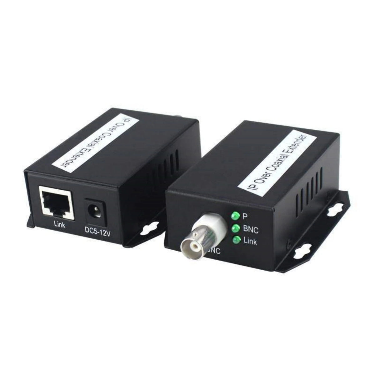 1 Pair RJ45 BNC IP Over Coaxial Extender for Elevator (Compatible Models)