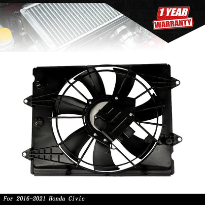 Radiator Cooling Fan Assembly for Honda Civic LX-P 2.0L (2016–2021)