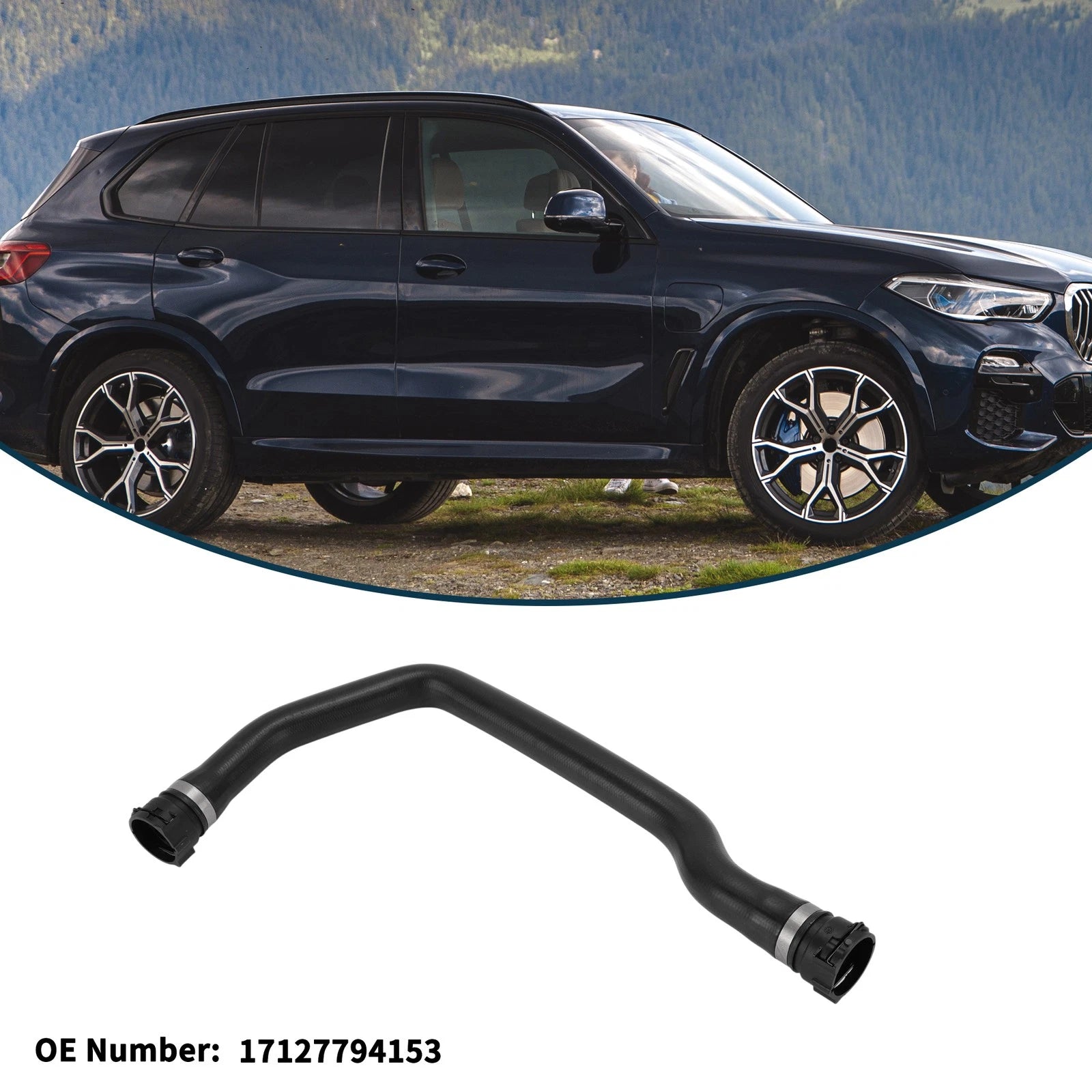 Radiator Hose Replacement for BMW X5 (2009–2013) Coolant Tube