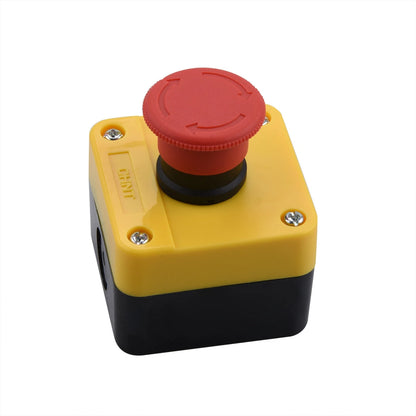 Red Mushroom Emergency Stop Switch for Various Applications (660V 10A)