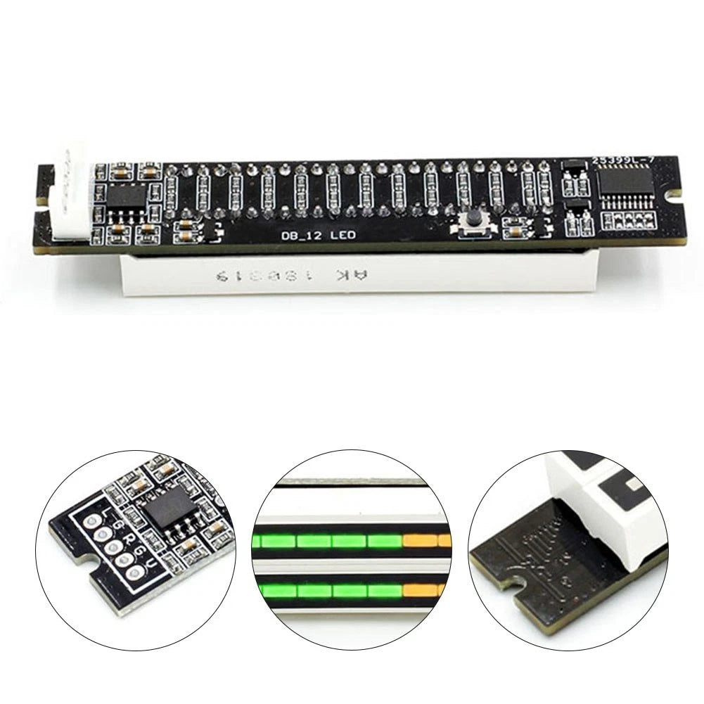 LED Audio Display for Adjustable Speed and Brightness