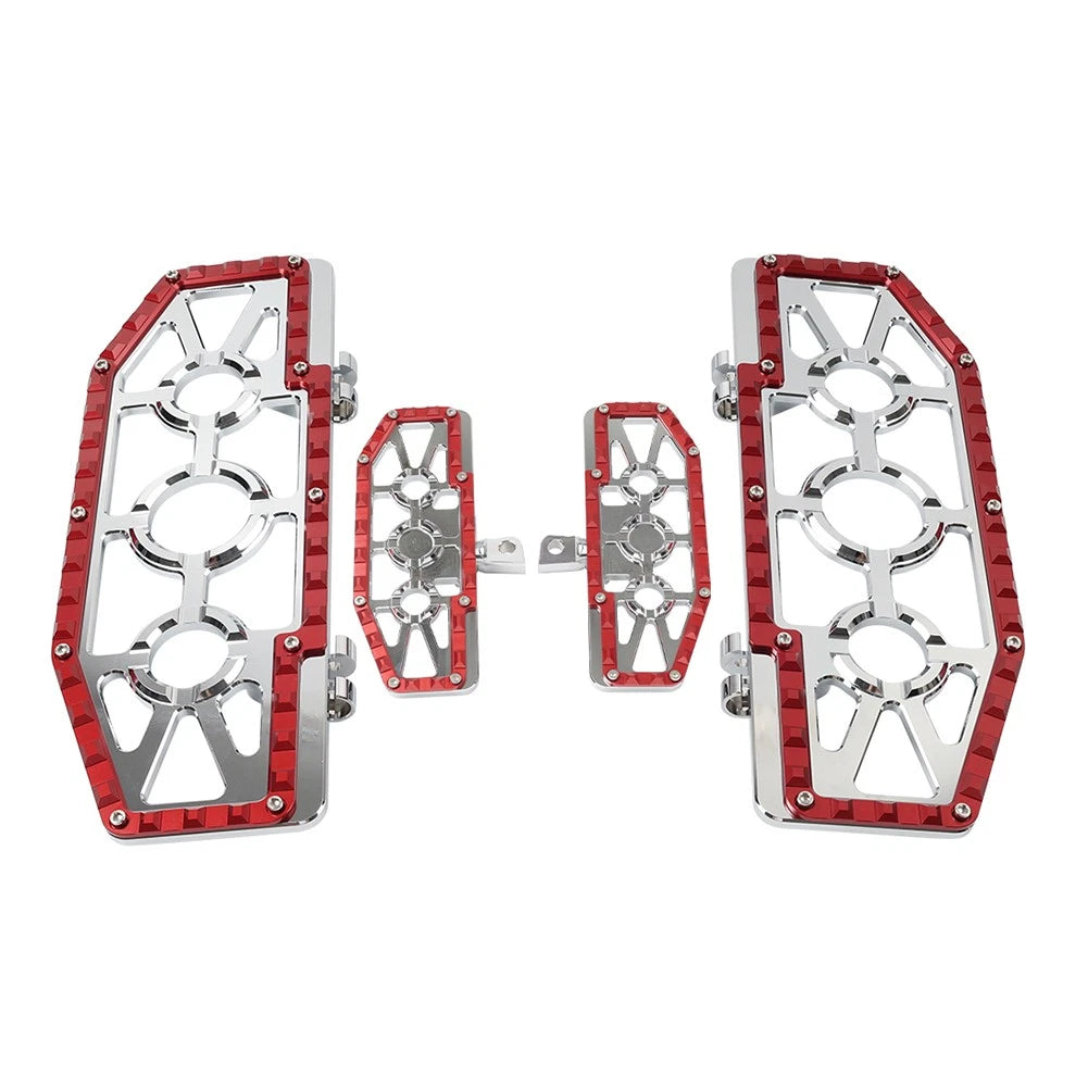 Driver Passenger Floorboard Foot Peg Pedals for Harley Electra Road (2009–2023)