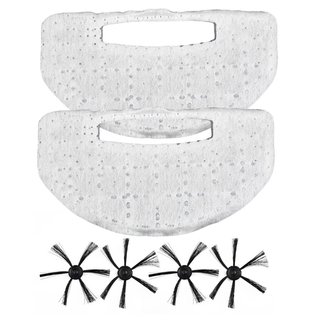 Side Brushes and Filters Kit for WAP W90 W95 W96 (Replacement)
