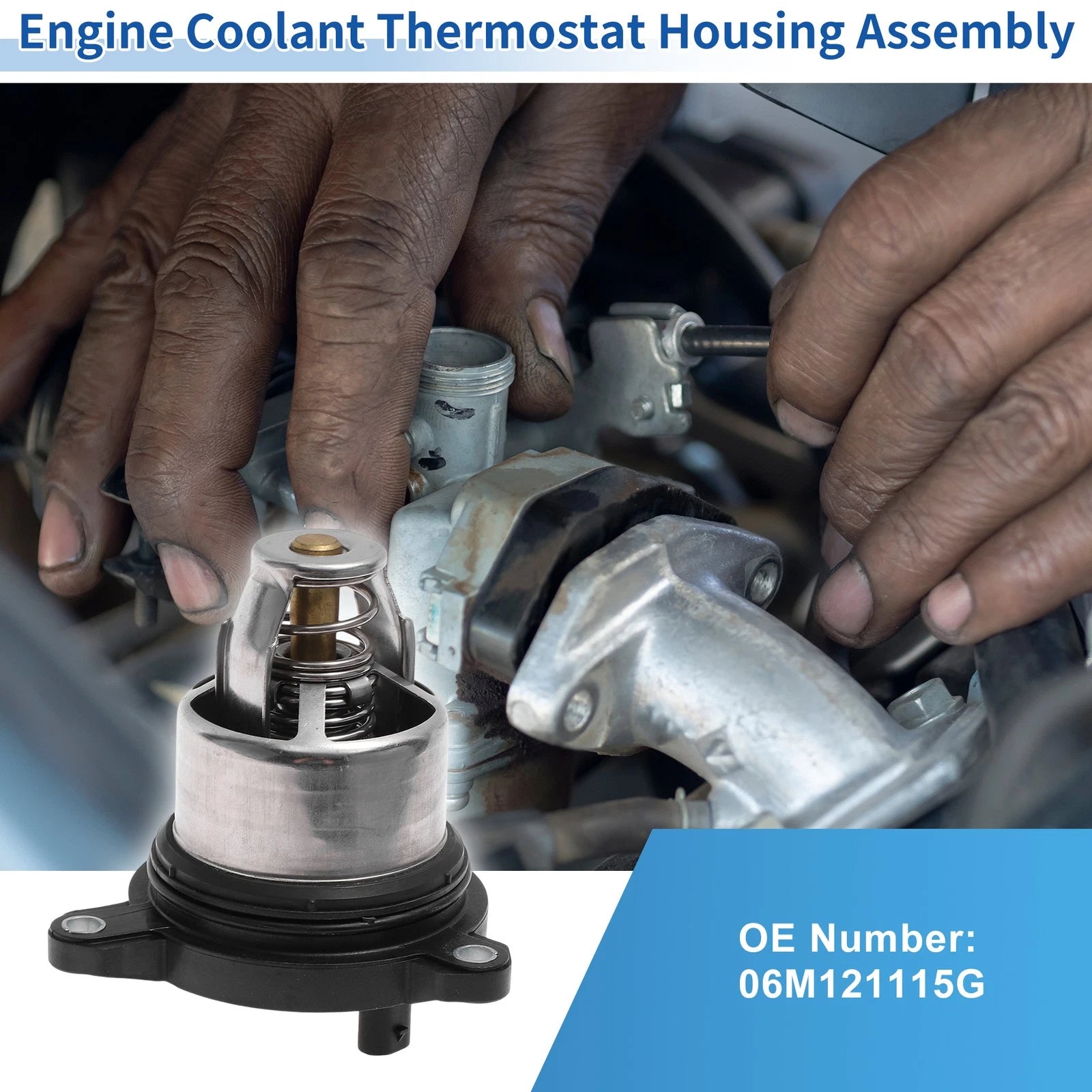 Engine Coolant Thermostat Housing Assembly for Audi A6 (2019–2024)