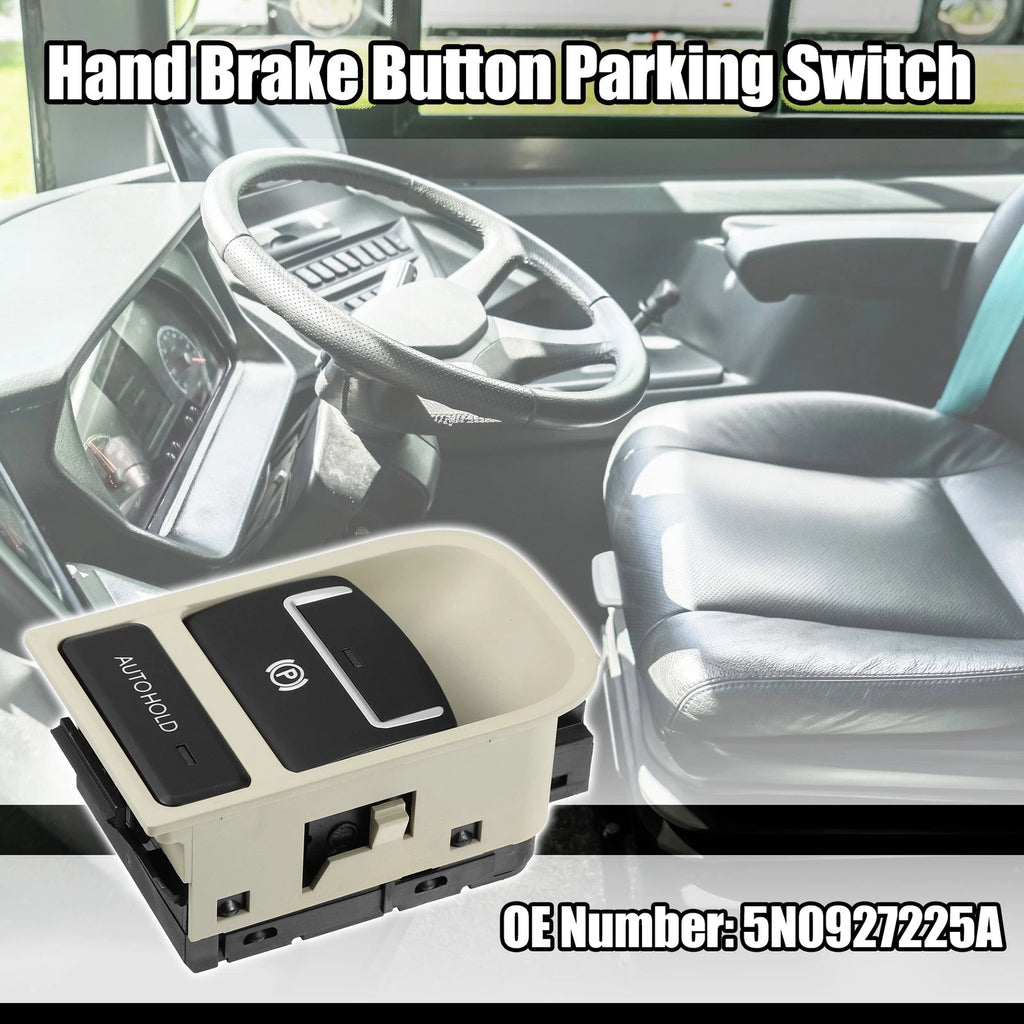 Parking Brake Switch Handbrake Button for Volkswagen Tiguan (2009–2018)