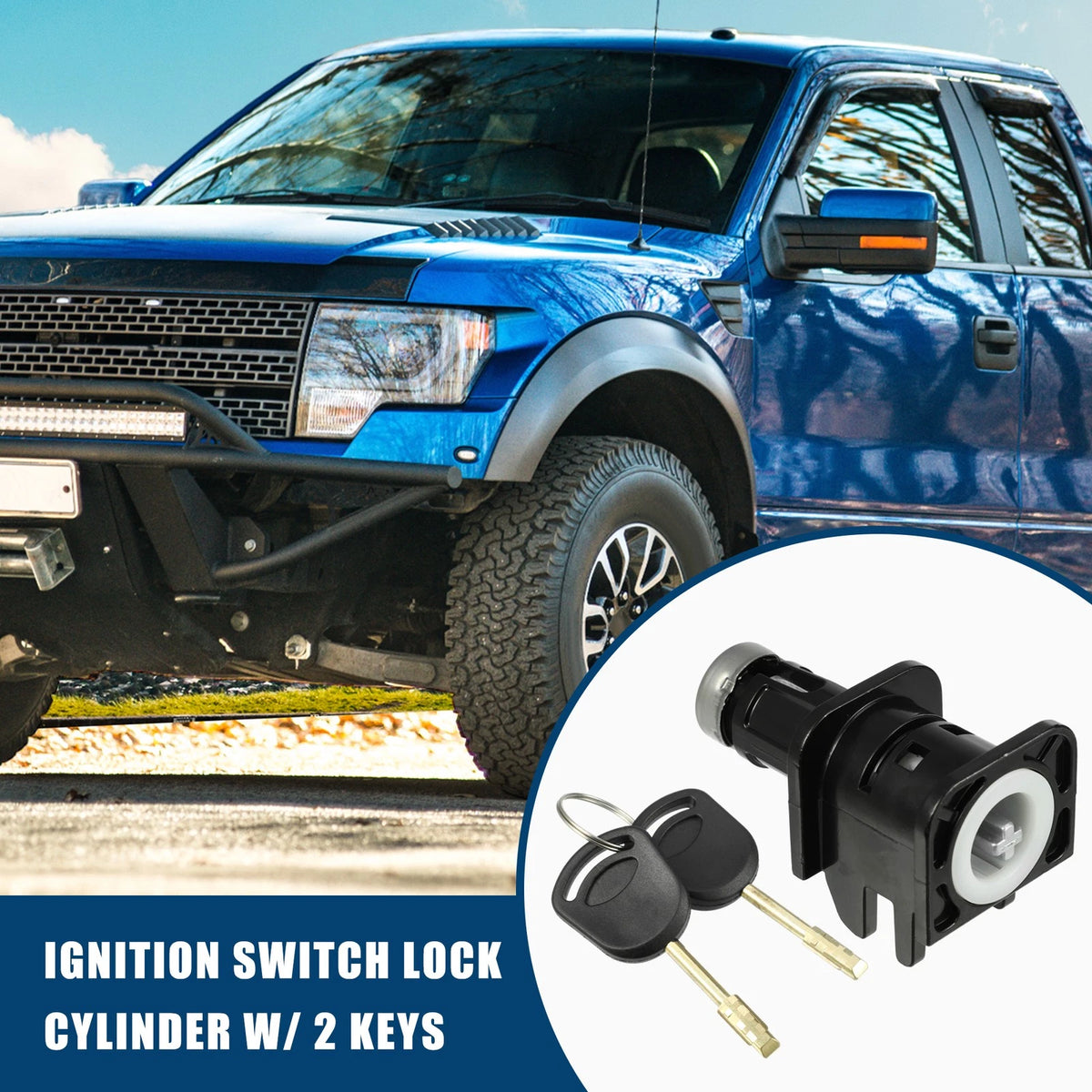 Set of 2 Bonnet Hood Lock Latch with 2 Key for Ford Transit Connect (2006–2013)