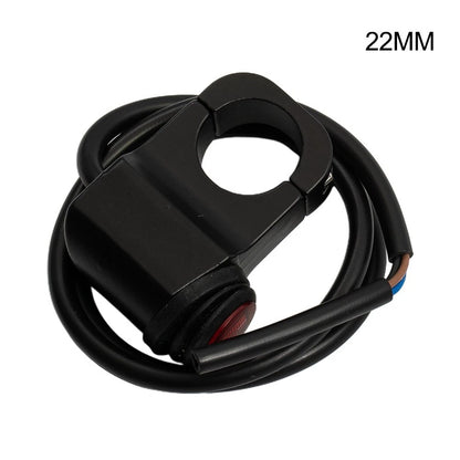LED Rocker Switch for Quad Bicycle Handlebar 12V Waterproof