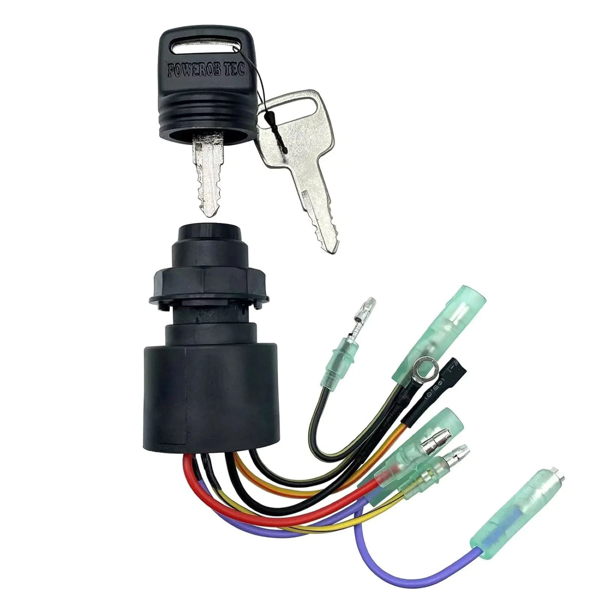 Ignition Switch w/ Keys for Mercury Outboard Control Box (1980–2023) 87-17009A5