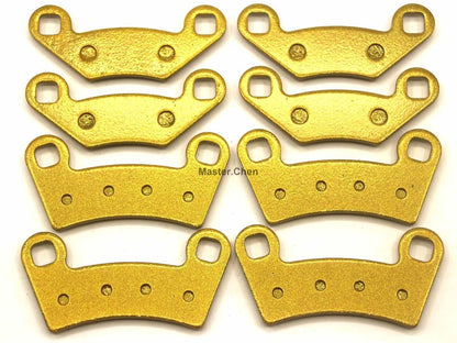 MC Front Rear Brake Pads for Polaris Outlaw 450 S/MXR (2008–2010)