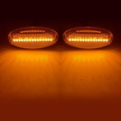 Clear LED Side Marker Turn Signal Light for Mazda 2 3 5 MPV (2003–2014)