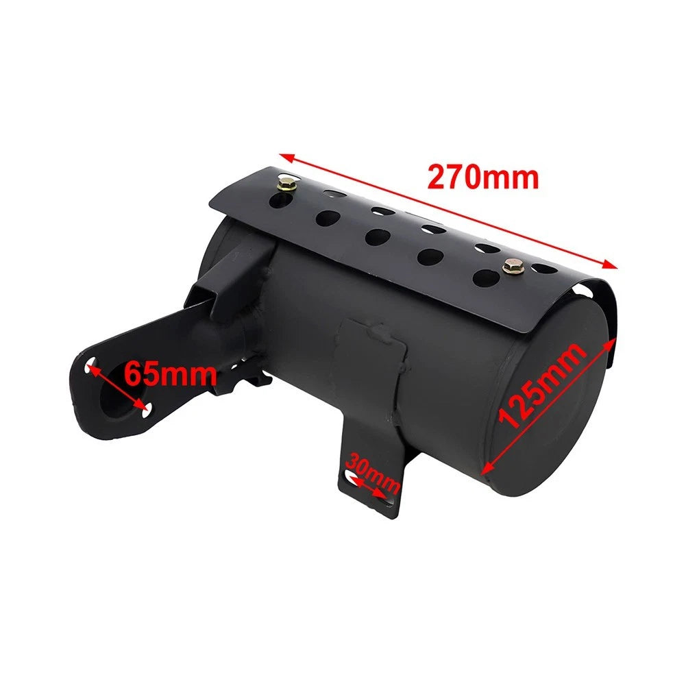 Compact Design Generator Muffler for