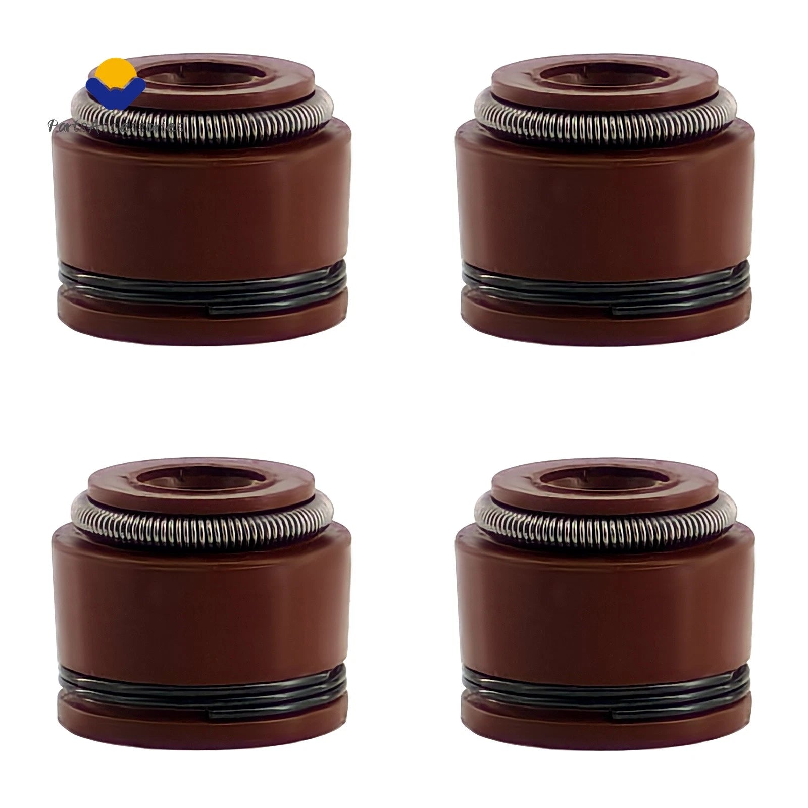 4X Valve Stem Seal for Honda CRF250R (2004–2007), CRF250X (2004–2017) 12209-GB4-681