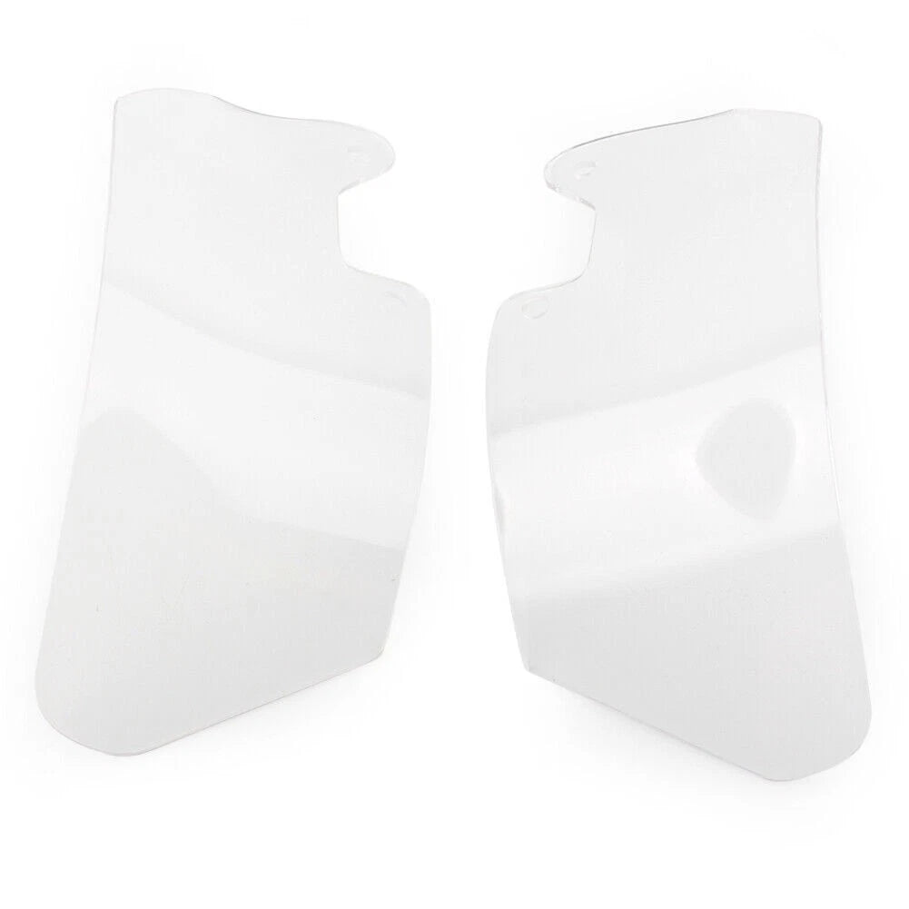 1x Clear Moto Windshield Windscreen Ventilation Side Panels For R1200GS 2004-12