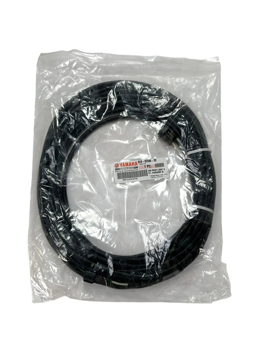 Prop Light Extension Harness for Yamaha 6X9-82586-30 (30FT)