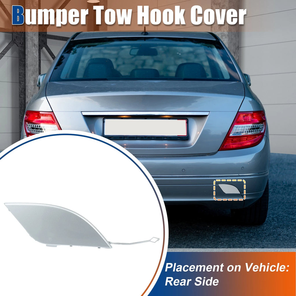 Rear Tow Hook Cover Replacement for Mercedes-Benz A-Class W204 (2012–2015)