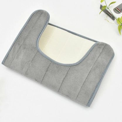 Stylish Coral Fleece Bath Mat with Non-Slip Backing for Home