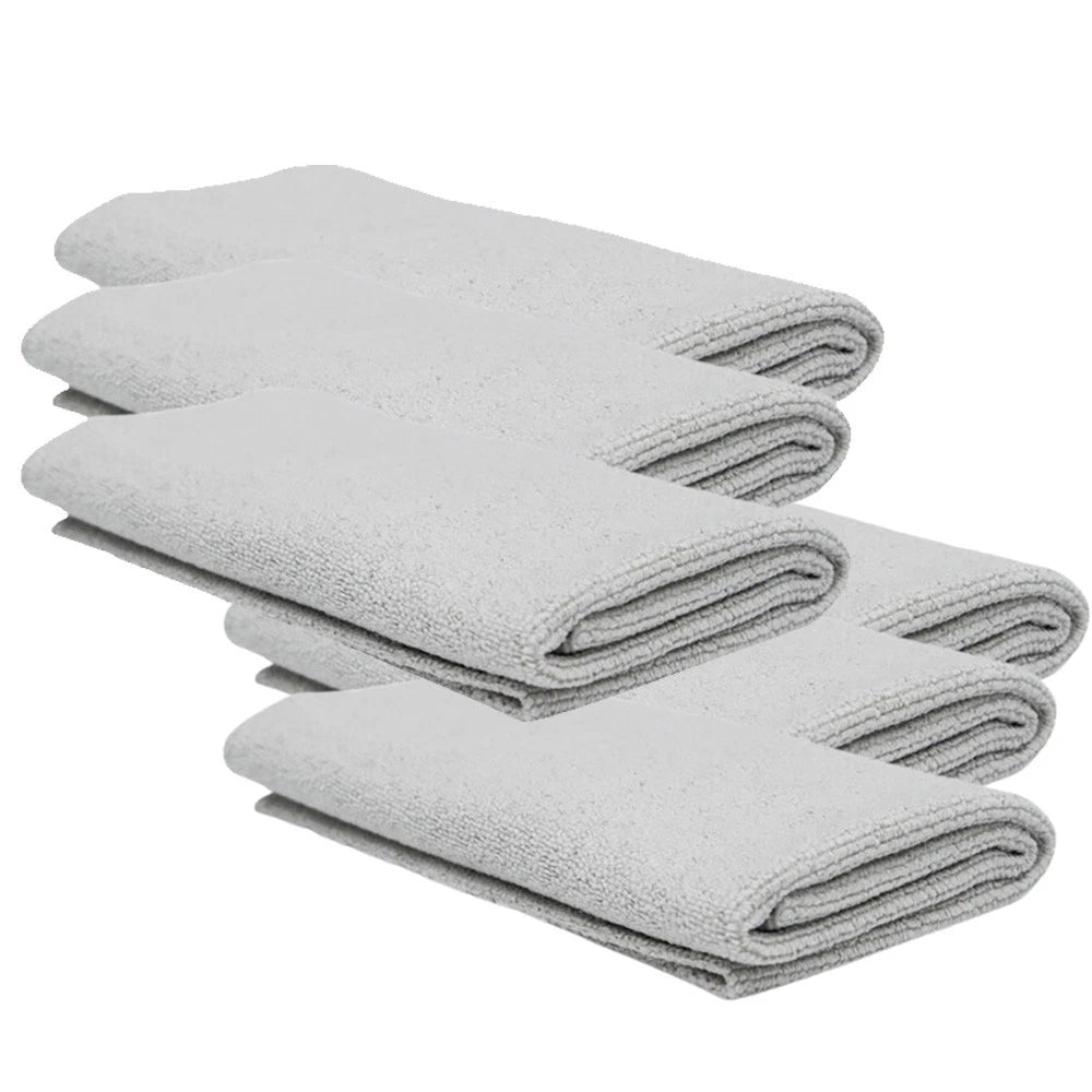 Set of 12 Collinite Edgeless Microfiber Towels 80/20 Blend