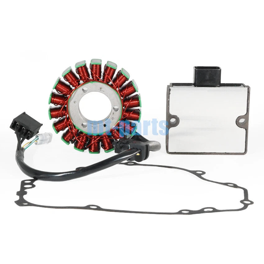 Stator Coil, Regulator Rectifier, Gasket for Kawasaki KLE300 Versys-X 300 (2017–2023)