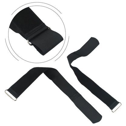 2X Lightweight Nylon Pedal Straps for Rowing and Elliptical Machines