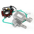 Stator Coil + Rectifier + Gasket for Honda ANF125T (2005–2006)