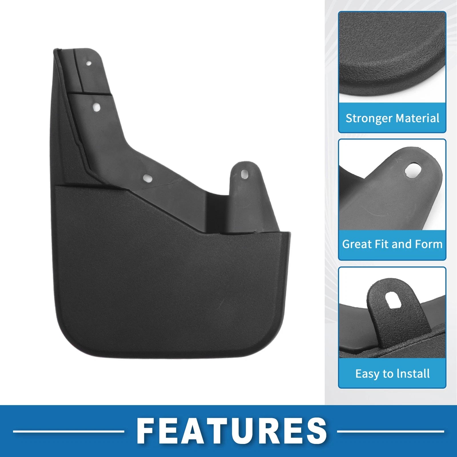 Mud Flap Splash Guard Set for Cadillac Escalade (2021–2024)