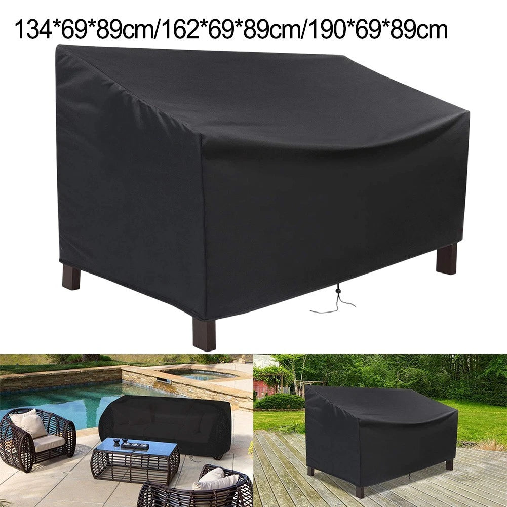 Outdoor Bench Furniture Protector with Drawstring