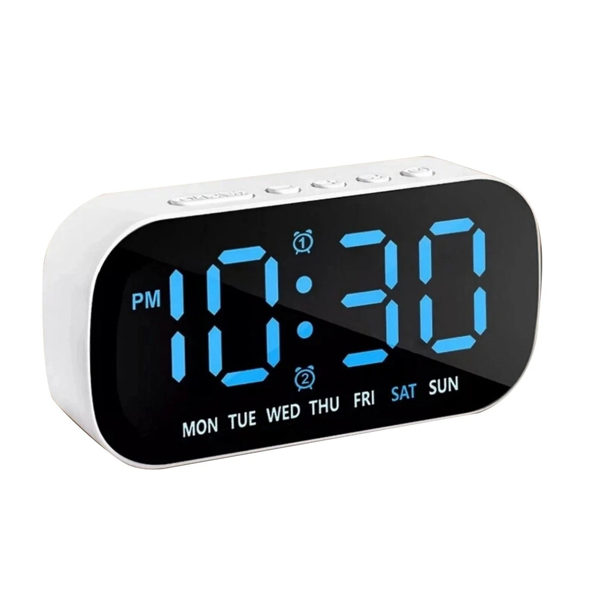 Large LED Display Digital Alarm Clock with Snooze for Bedroom