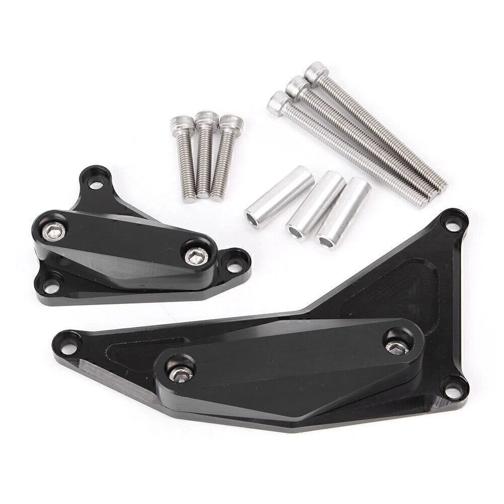 Set of 2 Engine Stator Cover Frame Slider Protectors for BMW S1000RR (2010–2017) S1000R (2014–2017)