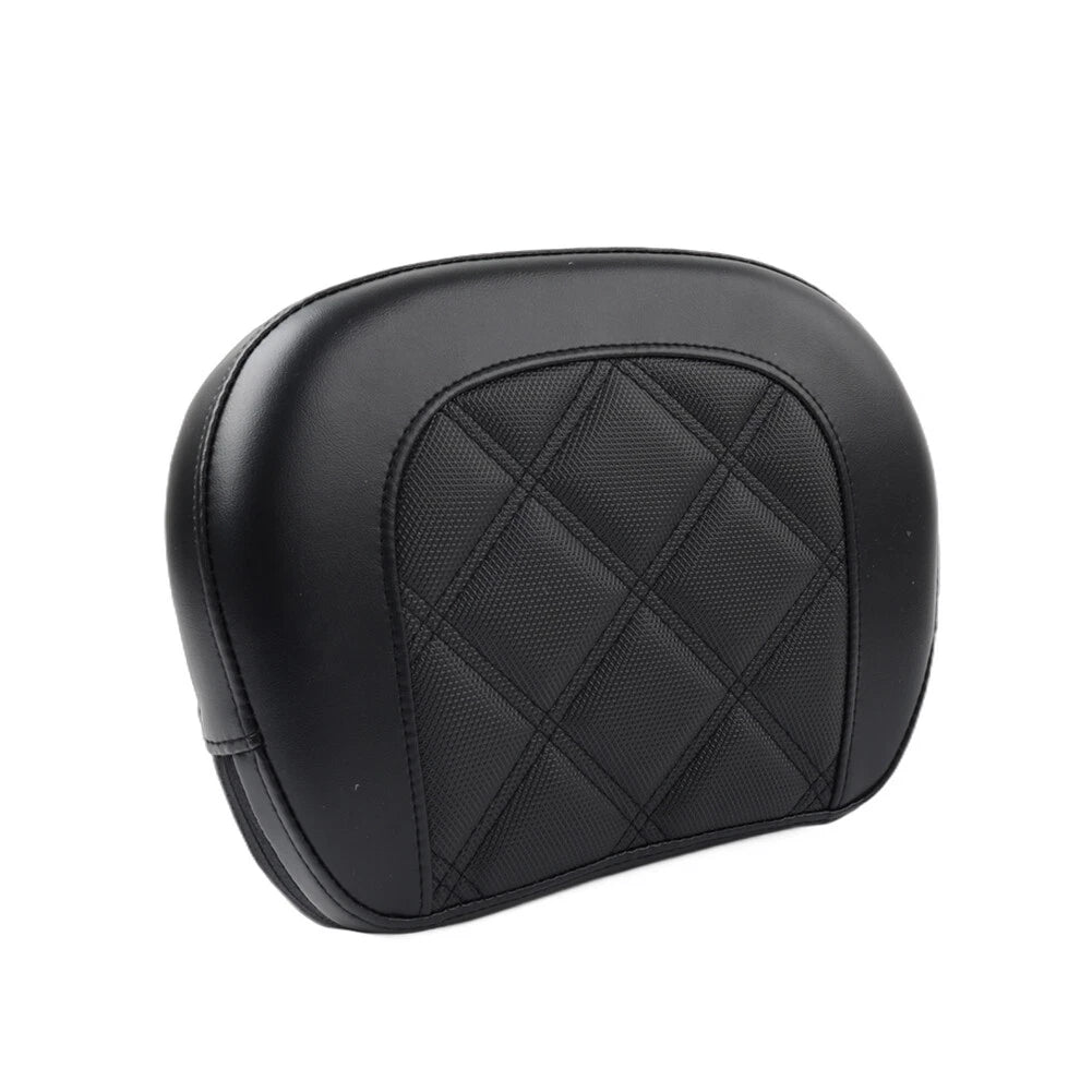 Sissy Bar Backrest Pad for Harley Electra Glide (2014–2023) - Black Stitching