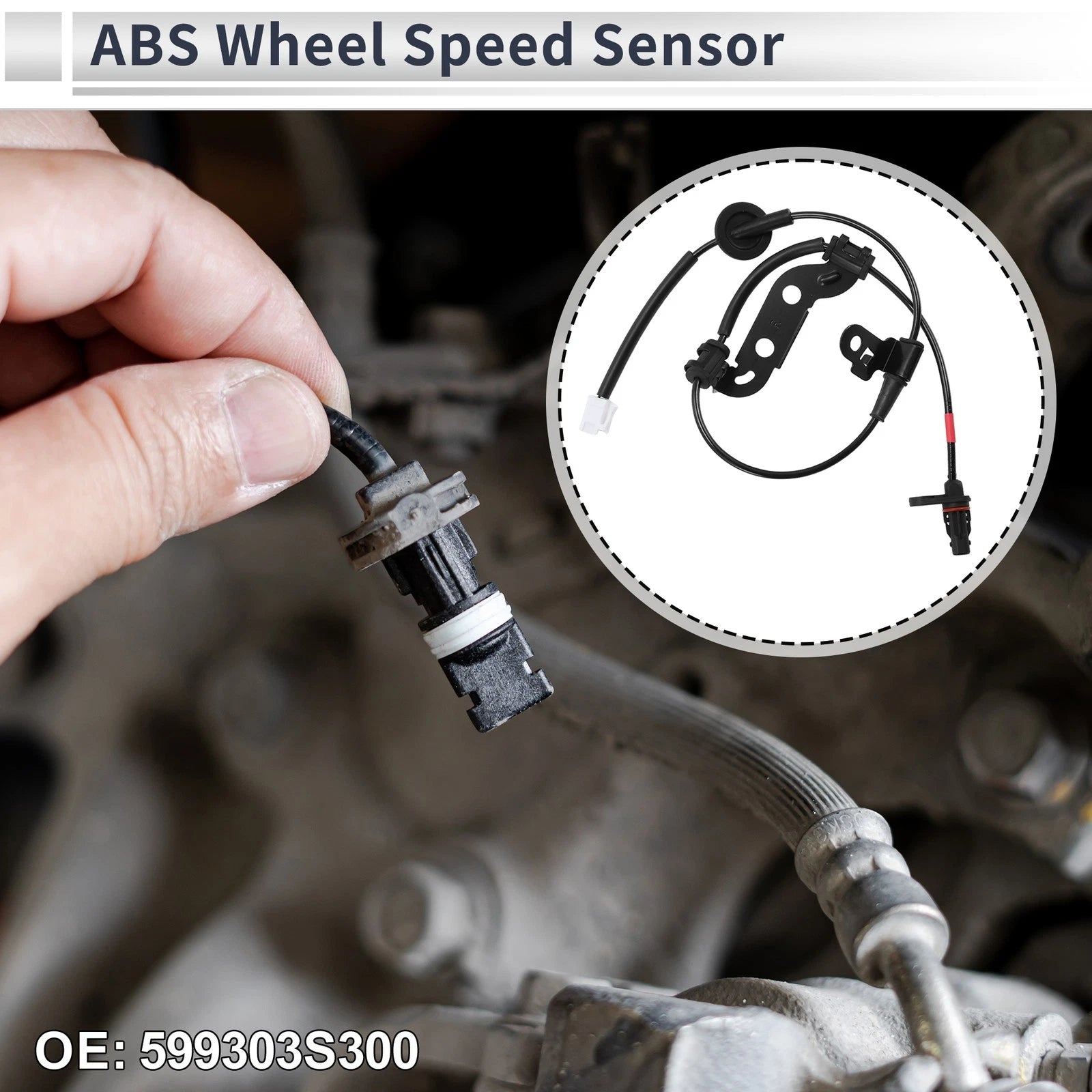 ABS Wheel Speed Sensor Replacement for Hyundai Sonata L4 (2011–2012)
