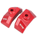 Rear Fork Spindle Chain Adjuster Block for Kawasaki Z800 (2012–2015) Red