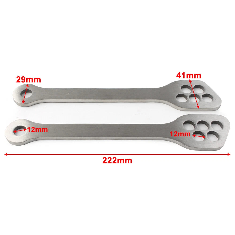 0-5" Rear Lowering Link Kit Adjustable Fit Kawasaki Ninja 250R EX250 EX300