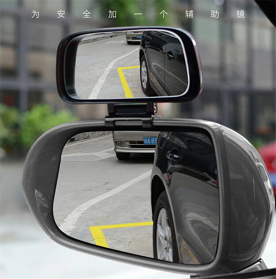 Adjustable Wide Angle Auxiliary Rear Mirrors for Car (2010–2023)