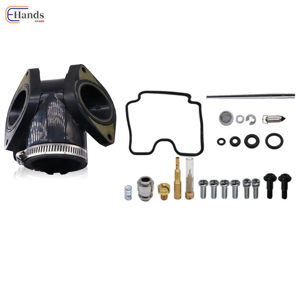 Carburetor Intake Manifold with Rebuild Kits for Yamaha Road Star XV1600 (1999–2003)