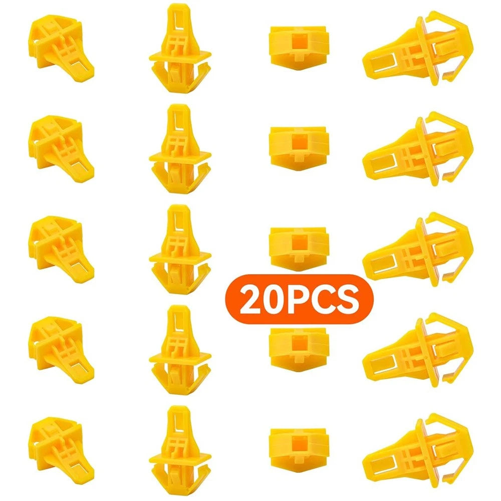 20 Pcs Grille Bumper Moulding Clips 91578-T0A-003 for Honda CR-V (2012–2014)