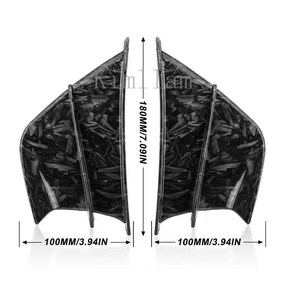 Universal Motorcycle Side Fairing Winglets Protection Cover