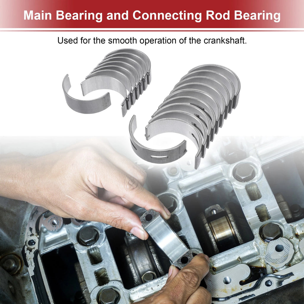 Engine Main and Connecting Rod Bearing Kit Replacement for Chevrolet Blazer (1995–2005)