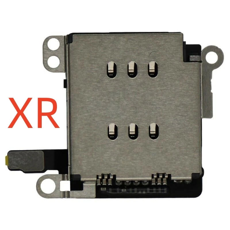 Dual SIM Card Reader Slot Socket Flex Cable for Apple iPhone XR (2018)