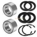 2pcs Front Wheel Bearing Kit for Kawasaki Bayou 300 400, Prairie 300 400