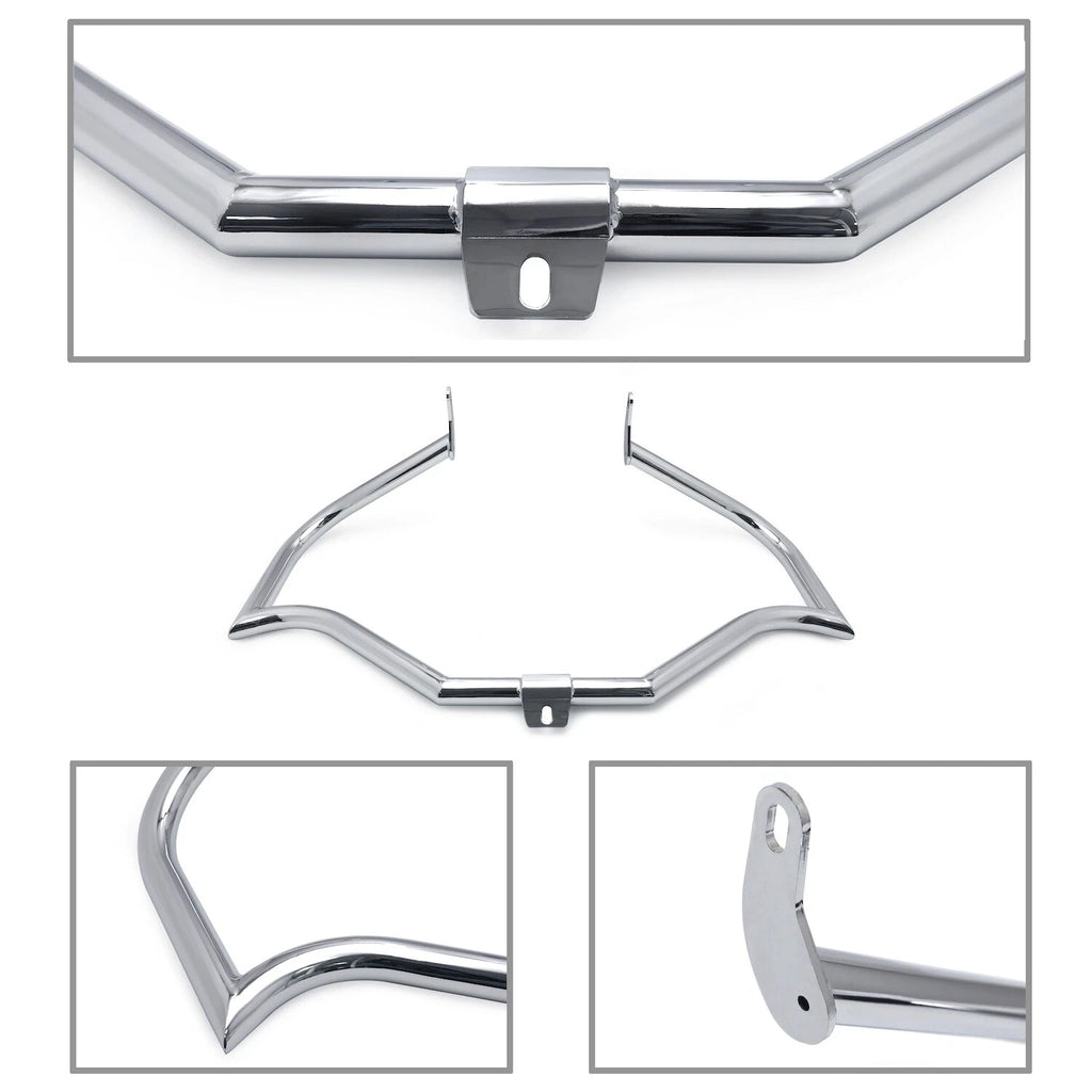 Chrome Engine Guard Crash Bar for Harley Heritage Softail Fat Boy (2000–2017)