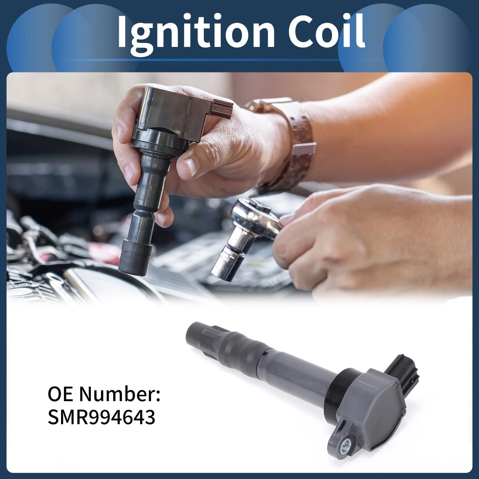 Ignition Coil Pack Replacement for Mitsubishi Eclipse L4 2.4L (2006–2012)