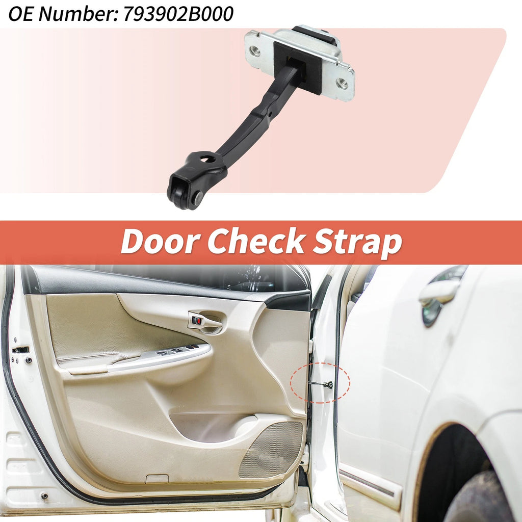 Door Check Strap Front Right Replacement for Hyundai Santa Fe (2006–2012)
