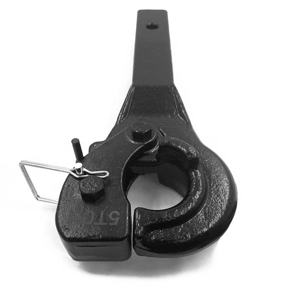 Pintle Hitch Receiver Mount for Heavy Duty Trailers (5 Tons Capacity)