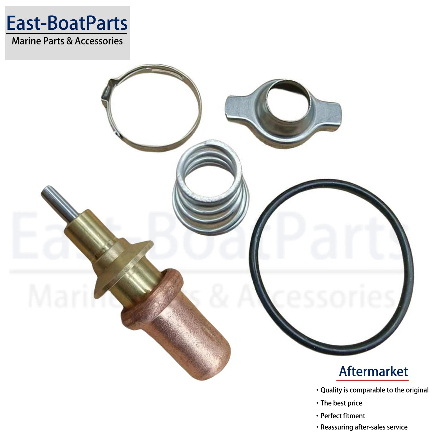 Thermostat Kit for Mercury F65 F75 F80 F90 F100 F115 F135 F150 EFI (All Years) 892864T06