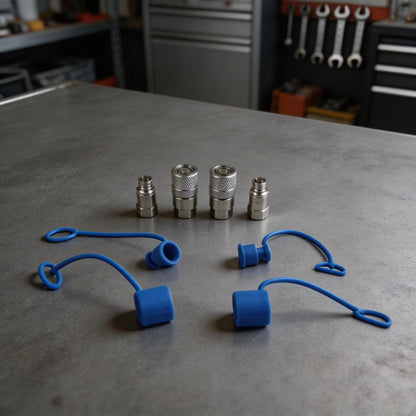 Flat Face Couplings for Heavy Duty Use