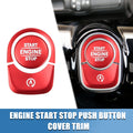 Engine Start Stop Button Cover Trim Sticker Kit for Mercedes-Benz A-Class (2019–2023)