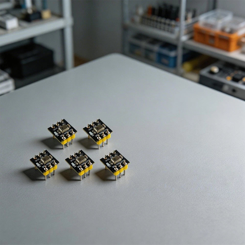 5X INMP441 24-Bit I2S Omnidirectional Microphone Module Black PCB