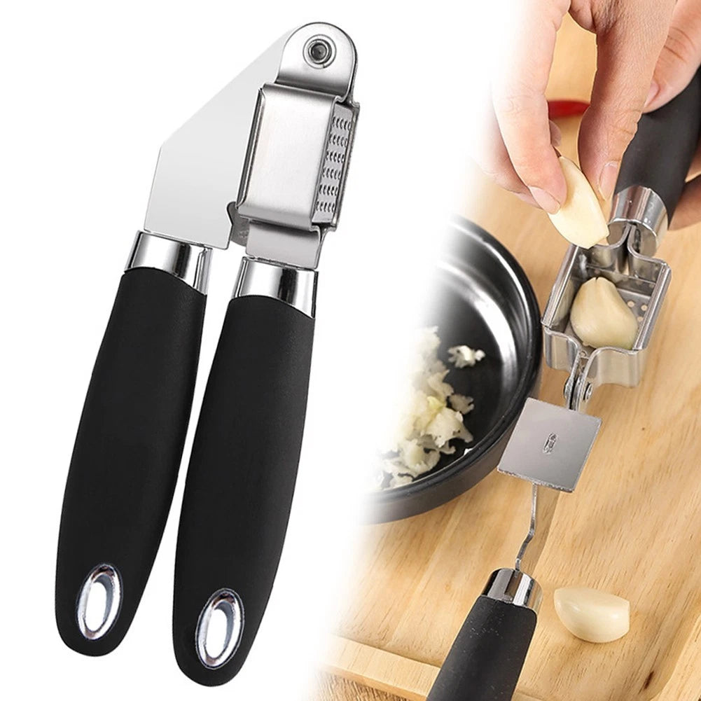 Garlic Press Lever Action for Home Cooking Needs
